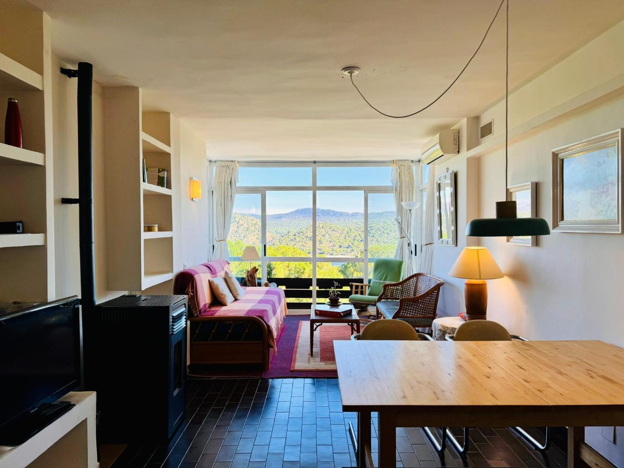San Martín de Valdeiglesias Acogedor Apartamento Con Bellas Vistas Al Embalse מראה חיצוני תמונה